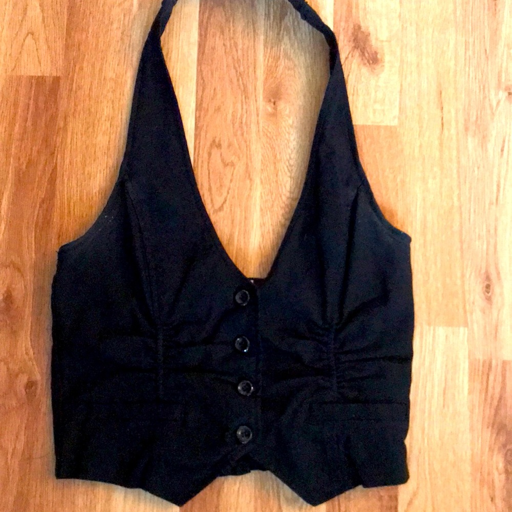 Halter top vest